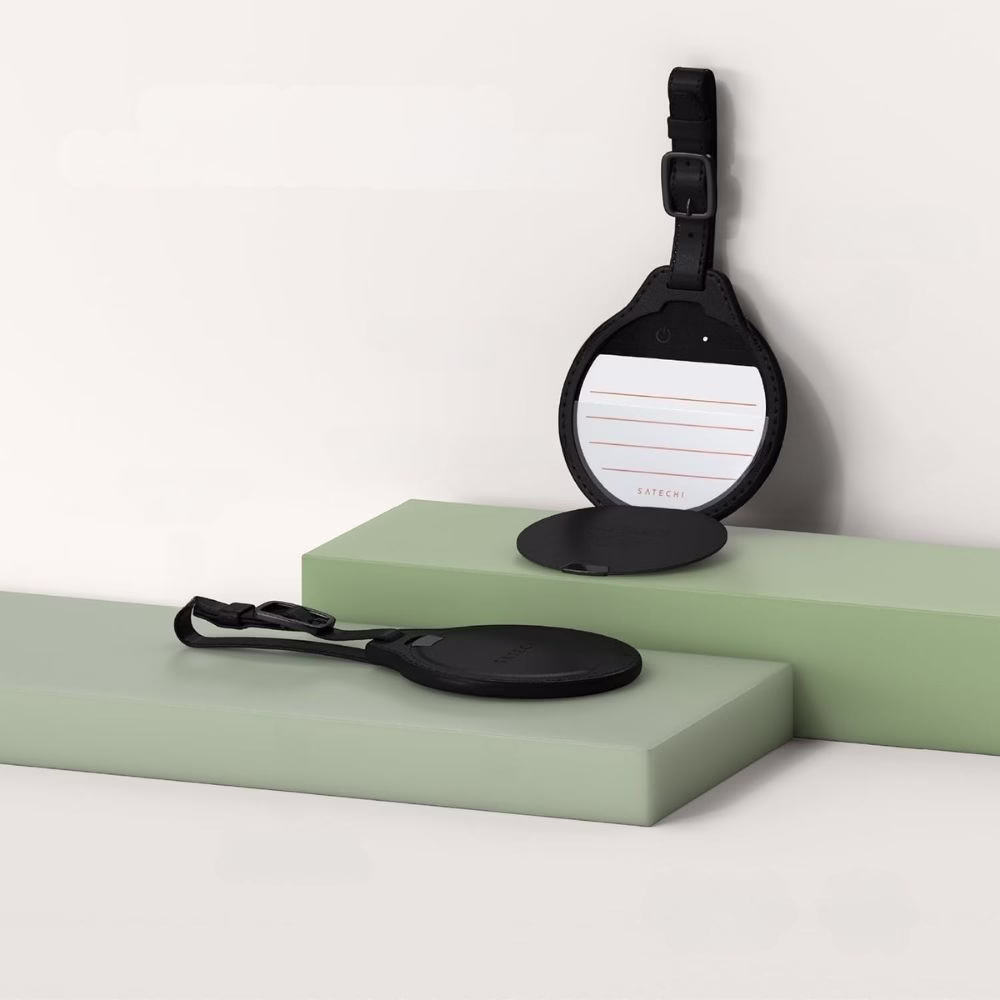 Багажна бирка Satechi Vegan Leather FindAll Black (ST-LFALTK) - 4